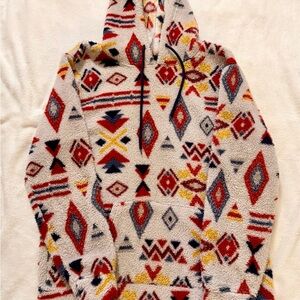 Brooklyn Cloth Multicolor Aztec Hoodie